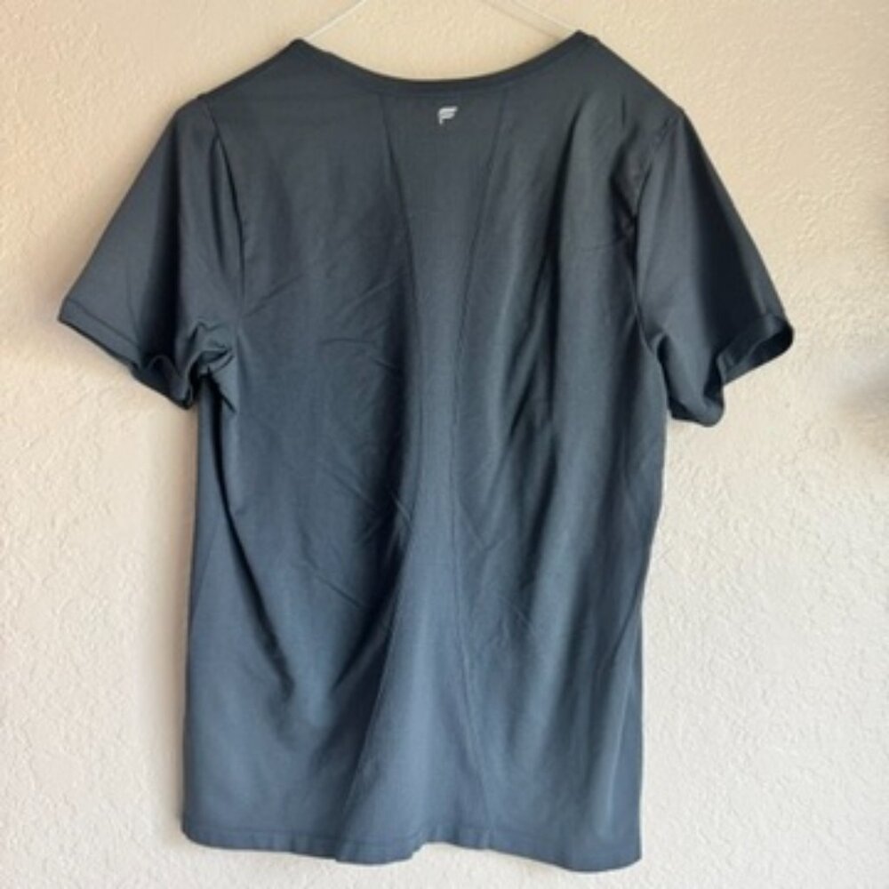 Fabletics Slate Blue Performance Short Sleeve Top… - image 2